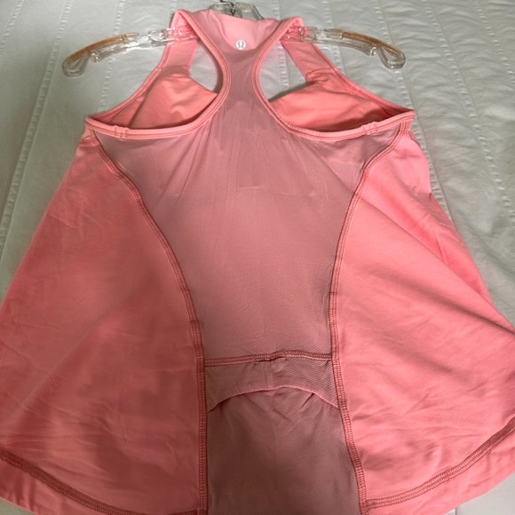 EUC Lululemon Light Pink Racerback Tank Top - Picture 2 of 2
